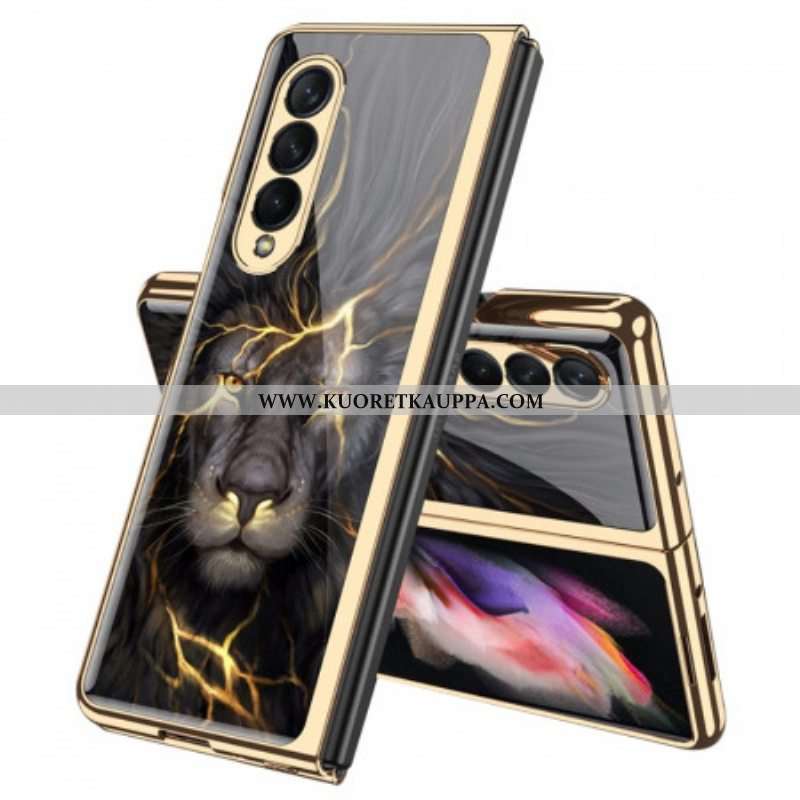 Case Samsung Galaxy Z Fold 3 5G Karkaistu Lasileijona Gkk