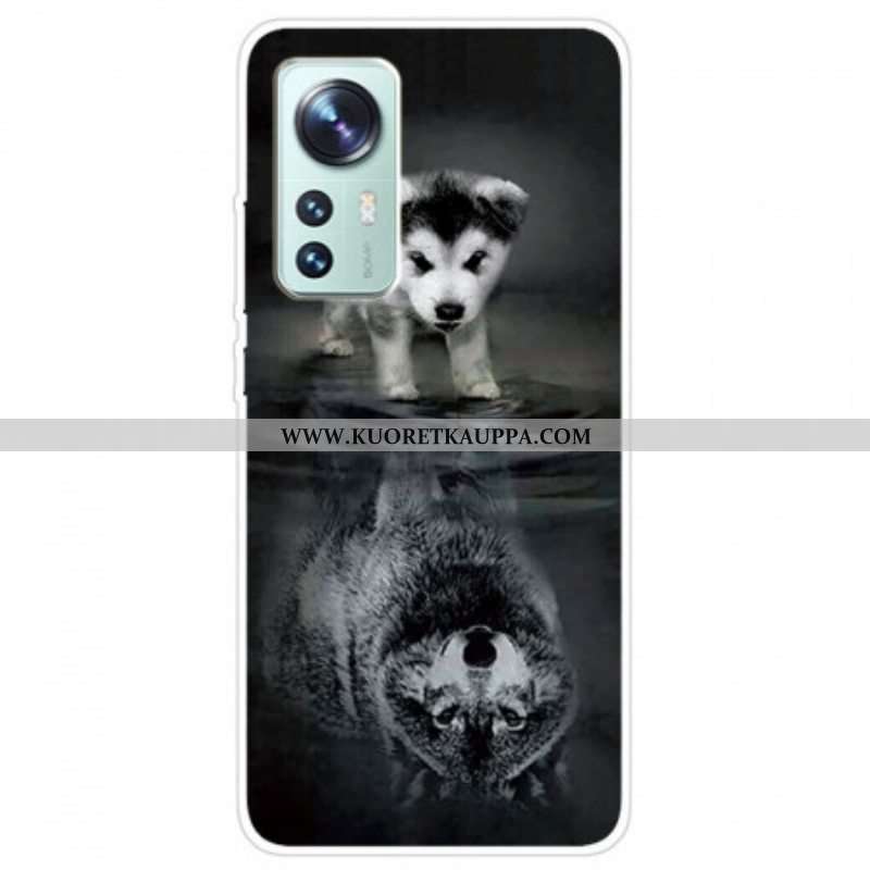 Case Xiaomi 12 Pro Silikoni Puppy Dream