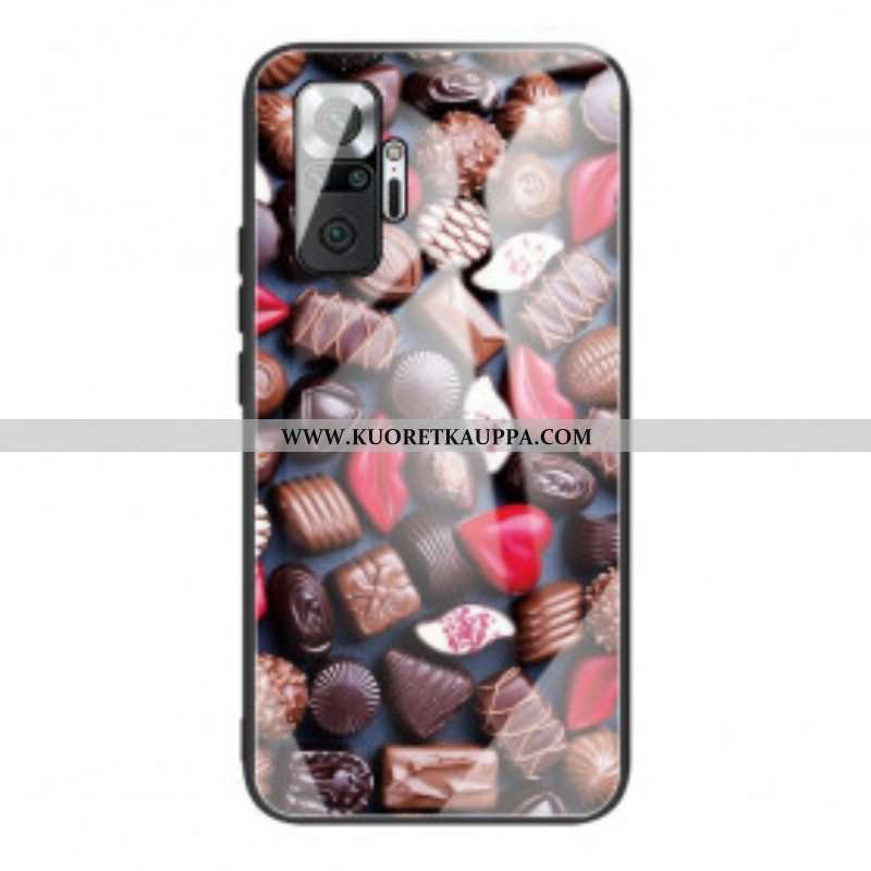 Case Xiaomi Redmi Note 10 Pro Suklaa Karkaistu Lasi