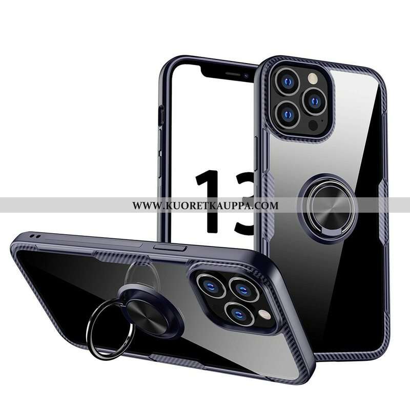 Case iPhone 13 Pro Max Hiilikuitumetallirengas