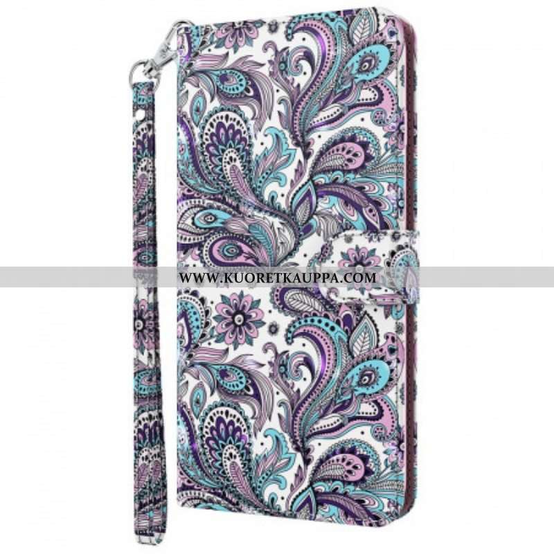 Flip Case Moto E40 / E30 / E20 Paisley