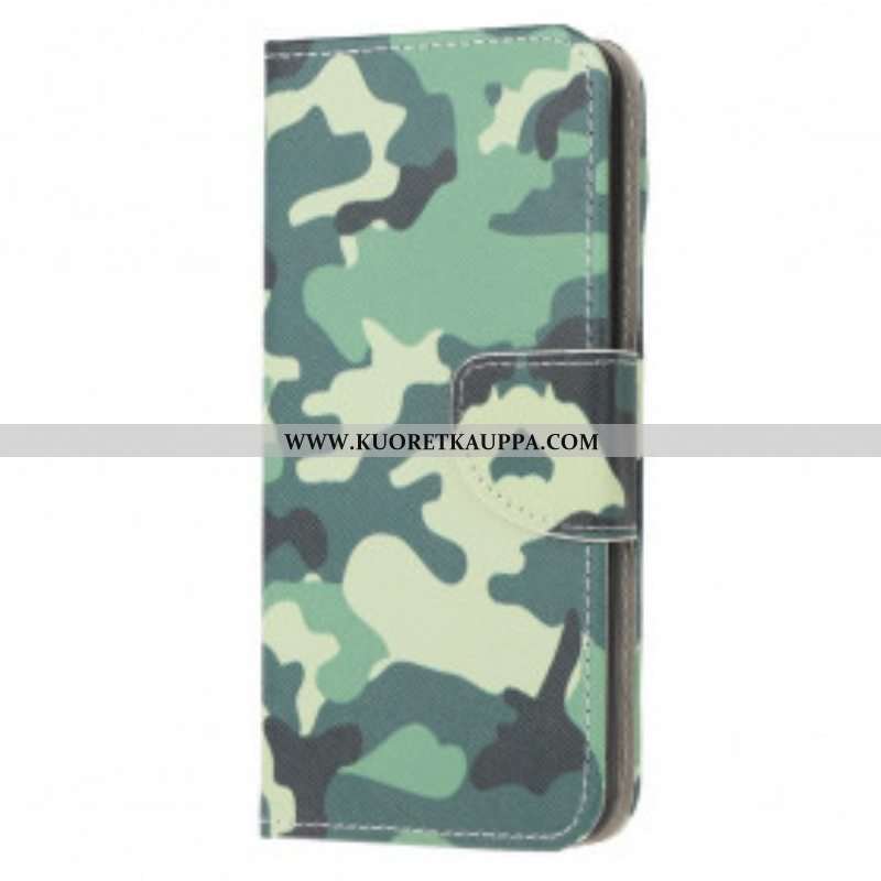 Flip Case Moto G50 Sotilaallinen Naamiointi