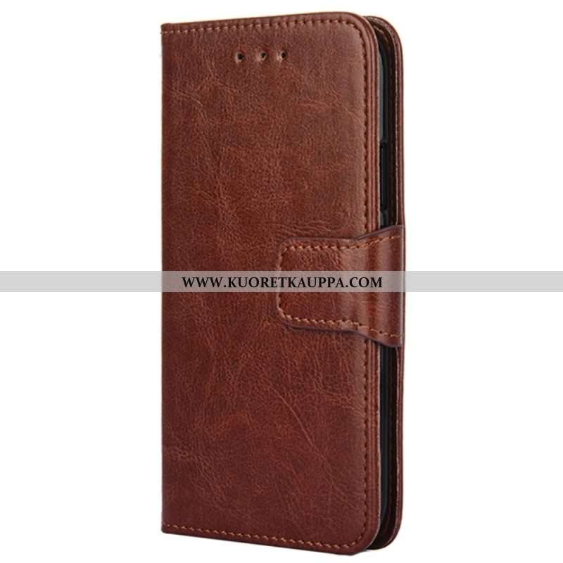 Flip Case Samsung Galaxy M53 5G Vintage Nahkaefekti