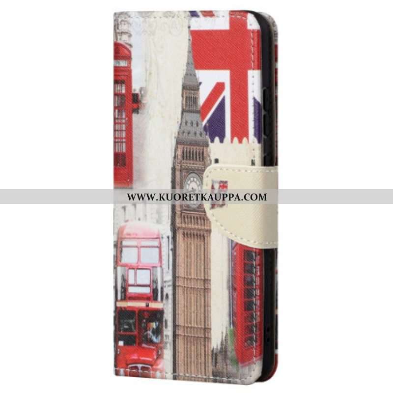 Flip Case Samsung Galaxy S23 Ultra 5G Lontoo