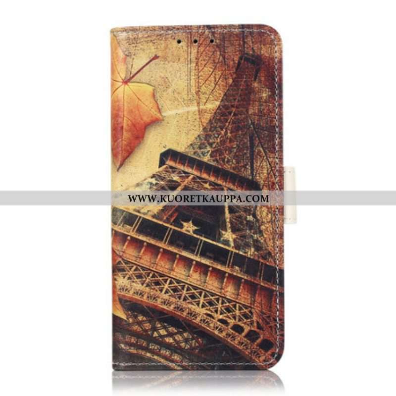 Kotelot OnePlus Nord 2 5G Eiffel-torni Syksyllä