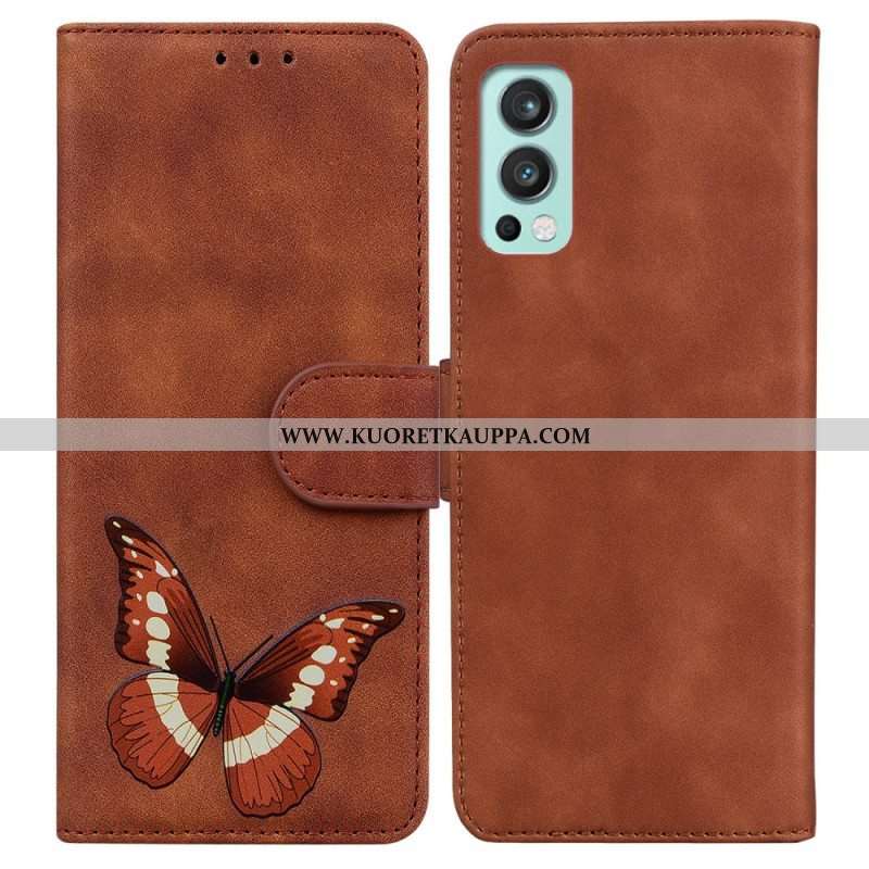 Kotelot OnePlus Nord 2 5G Skin Touch Butterfly