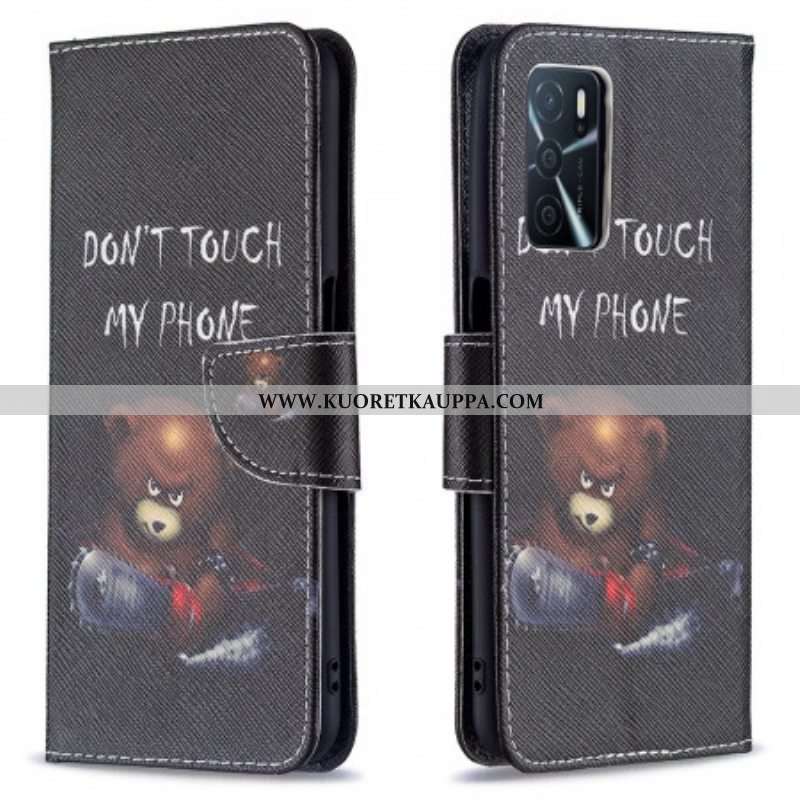 Kotelot Oppo A16 / A16s Vaarallinen Karhu