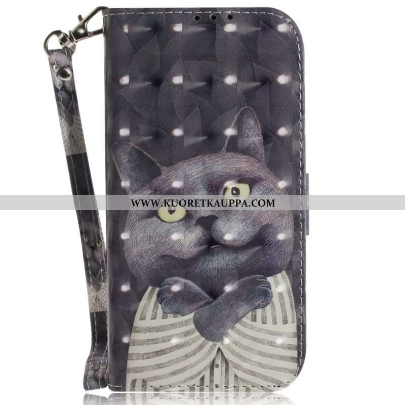 Kotelot Oppo Reno 8 Kissa Kaulanauhalla