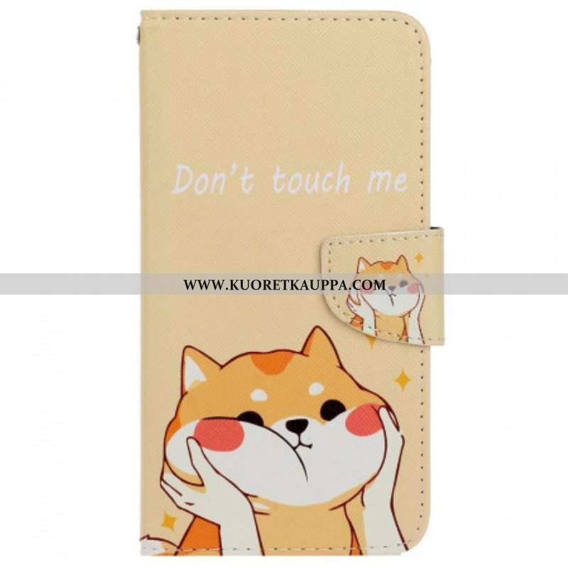 Kotelot Samsung Galaxy A13 Suojaketju Kuori Kissa Älä Koske Minuun Hihnalla