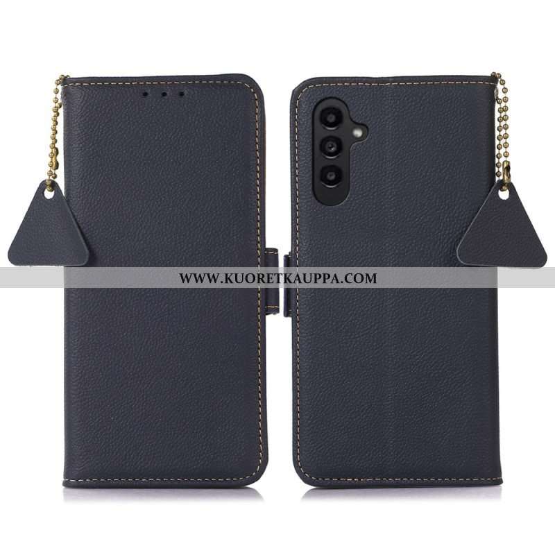 Kotelot Samsung Galaxy A14 / A14 5G Aito Nahka Rfid