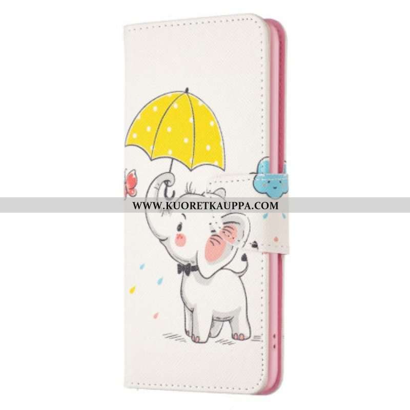 Kotelot Samsung Galaxy A14 / A14 5G Elephant In The Rain