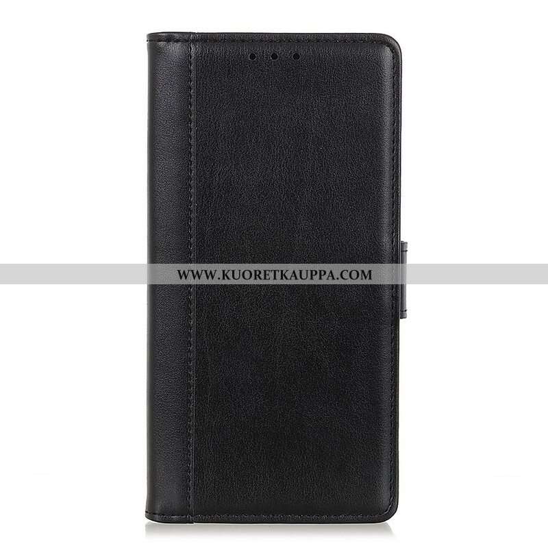 Kotelot Samsung Galaxy A52 4G / A52 5G / A52s 5G Värillinen Versio Haljasnahka