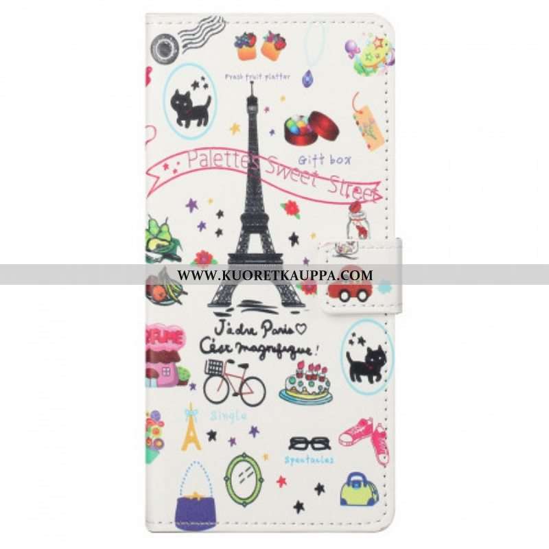 Kotelot Samsung Galaxy M23 5G Rakastan Pariisia