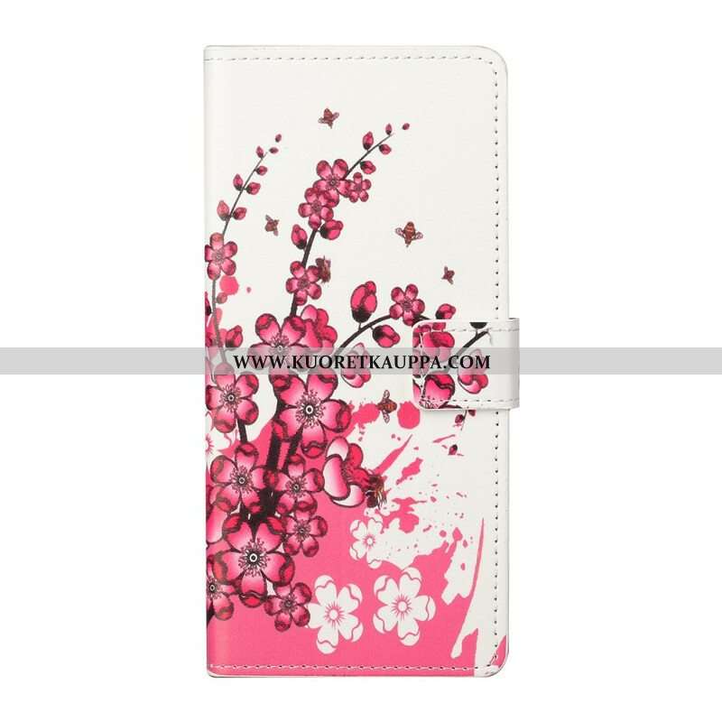 Kotelot Samsung Galaxy S21 5G Trooppiset Kukat