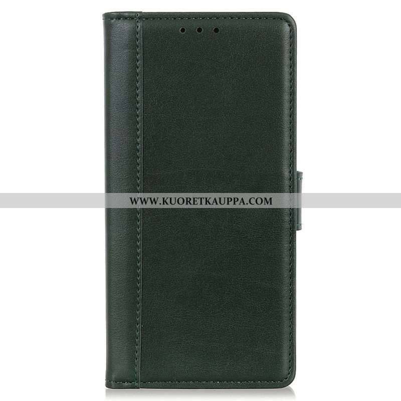 Kotelot Samsung Galaxy S22 Ultra 5G Tyyli Nahka Eleganssi