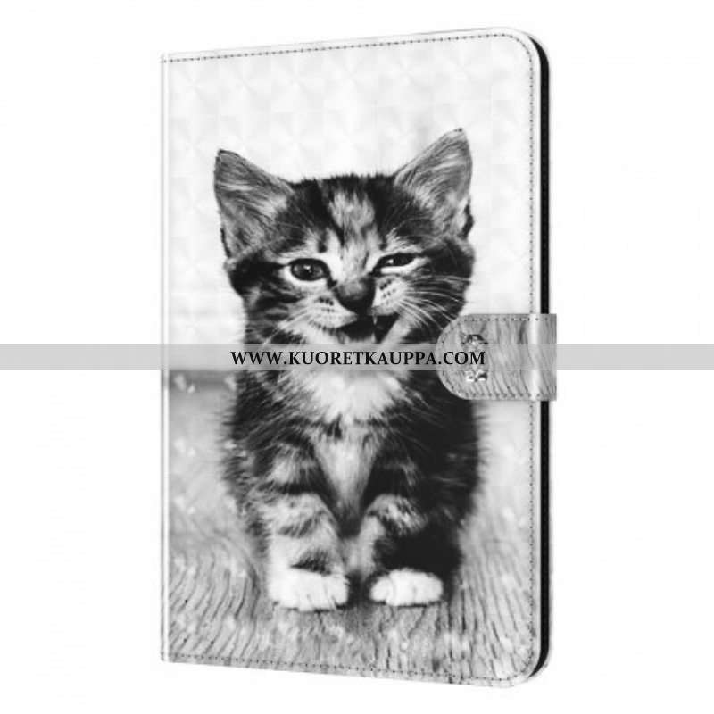 Kotelot Samsung Galaxy Tab A8 (2021) Keinonahkainen Kissanpentu