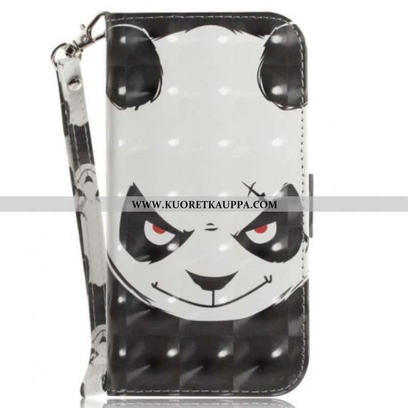 Kotelot Sony Xperia 1 IV Suojaketju Kuori Strappy Panda