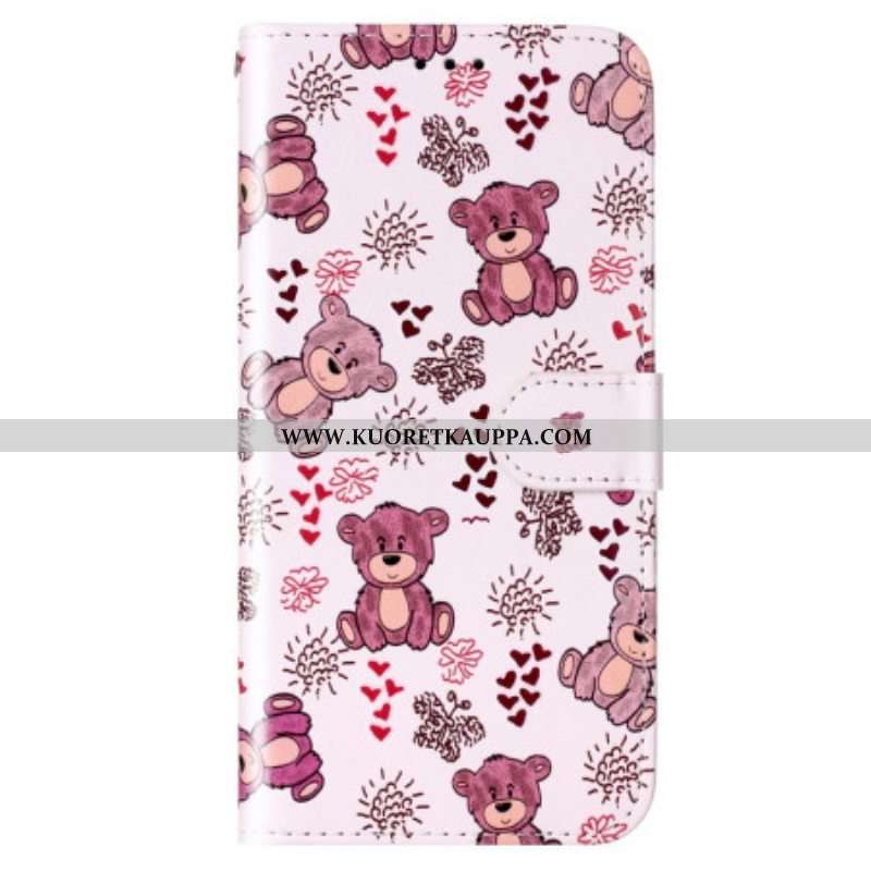 Kotelot Xiaomi 12 Lite Suojaketju Kuori Nallekarhuja