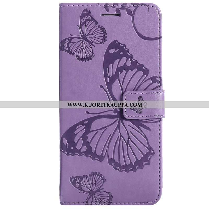 Kotelot Xiaomi 12T / 12T Pro Suojaketju Kuori Jättiläishihnaperhoset