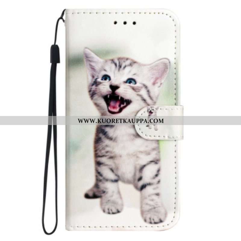 Kotelot Xiaomi Redmi A1 Suojaketju Kuori Pikku Pentu Hihnalla