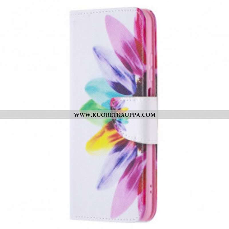 Kotelot Xiaomi Redmi Note 10 / 10S Akvarelli Kukka