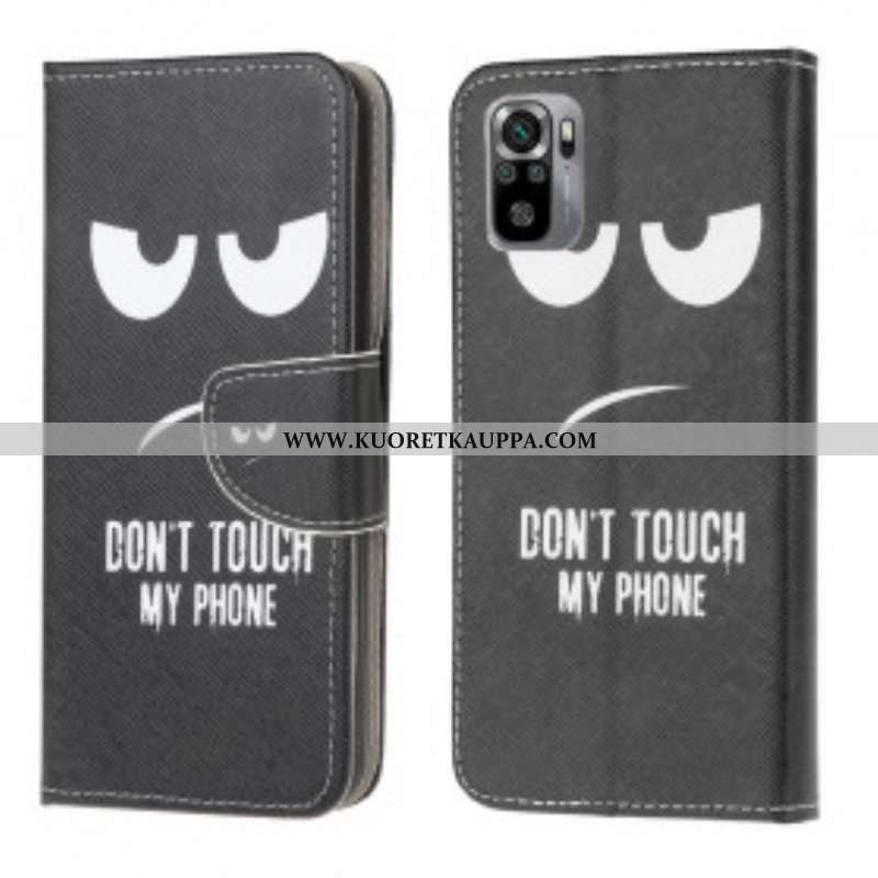 Kotelot Xiaomi Redmi Note 10 / 10S Älä Koske Puhelimeeni