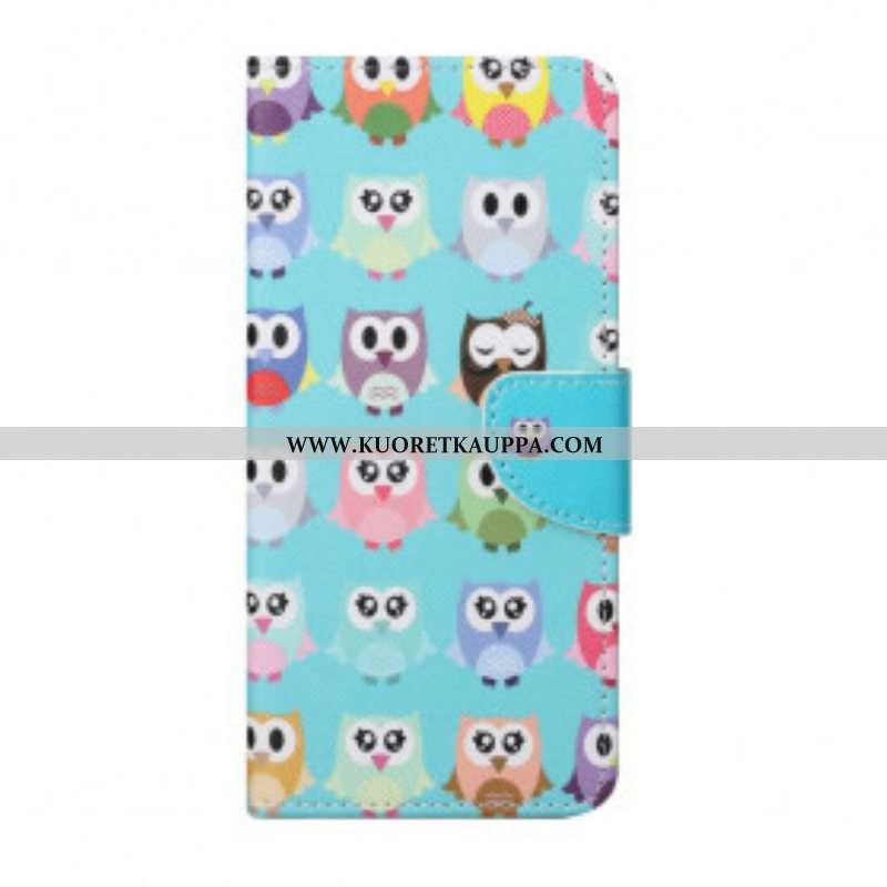 Kotelot Xiaomi Redmi Note 10 Pro Pöllöt