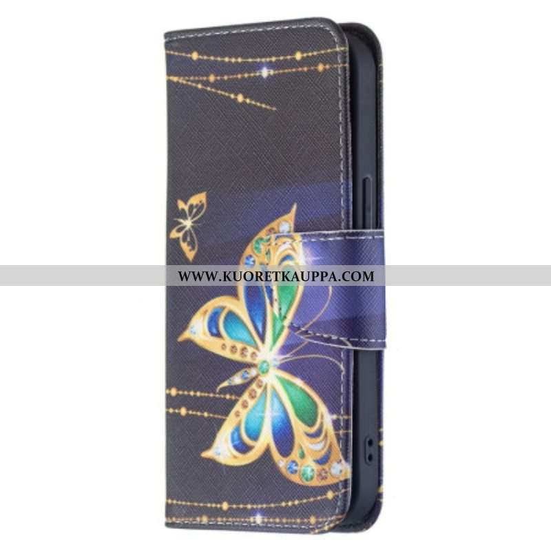 Kotelot iPhone 15 Arvokkaita Perhosia