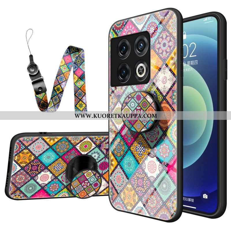 Kuori OnePlus 10 Pro 5G Patchwork Magneettipidike