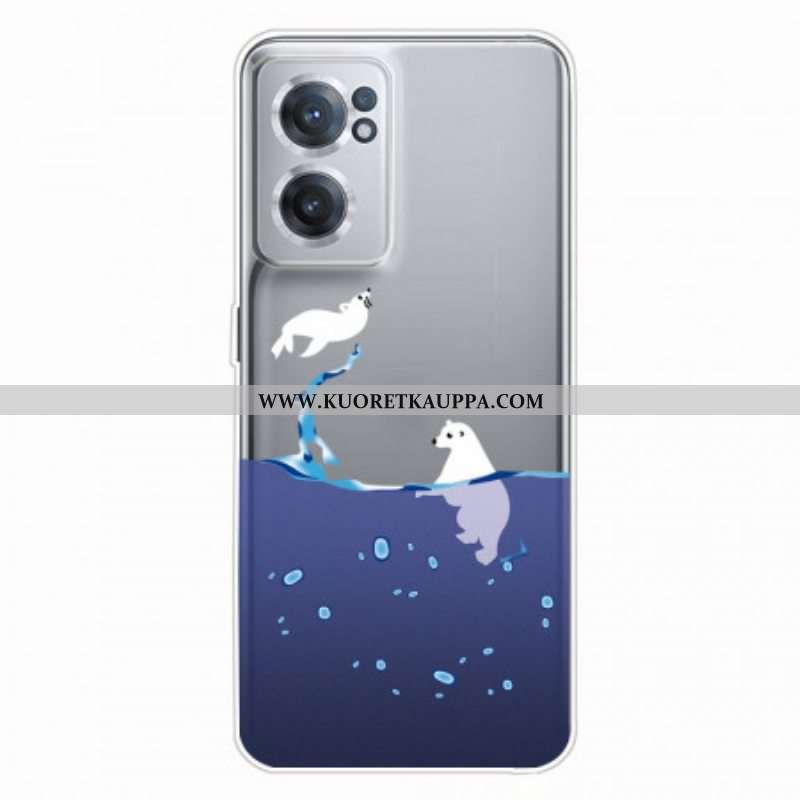 Kuori OnePlus Nord CE 2 5G Jääkarhuja