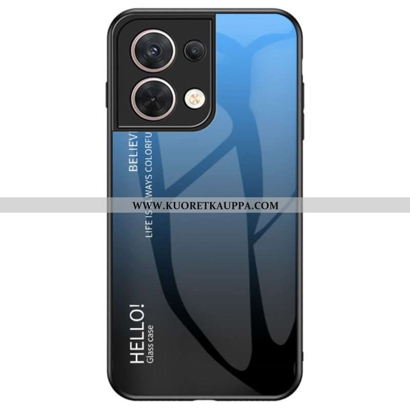 Kuori Oppo Reno 8 Karkaistu Lasi Hello