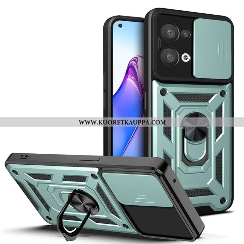 Kuori Oppo Reno 8 Premium-sormus