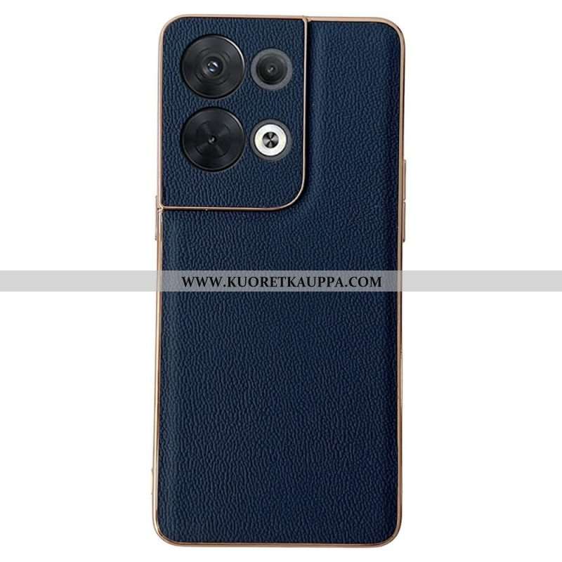 Kuori Oppo Reno 8 Pro Aito Premium-nahka