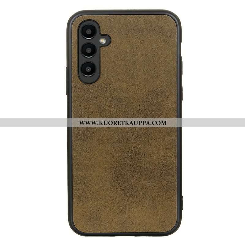 Kuori Samsung Galaxy A14 / A14 5G Hienostunut Ilme Nahkaefekti