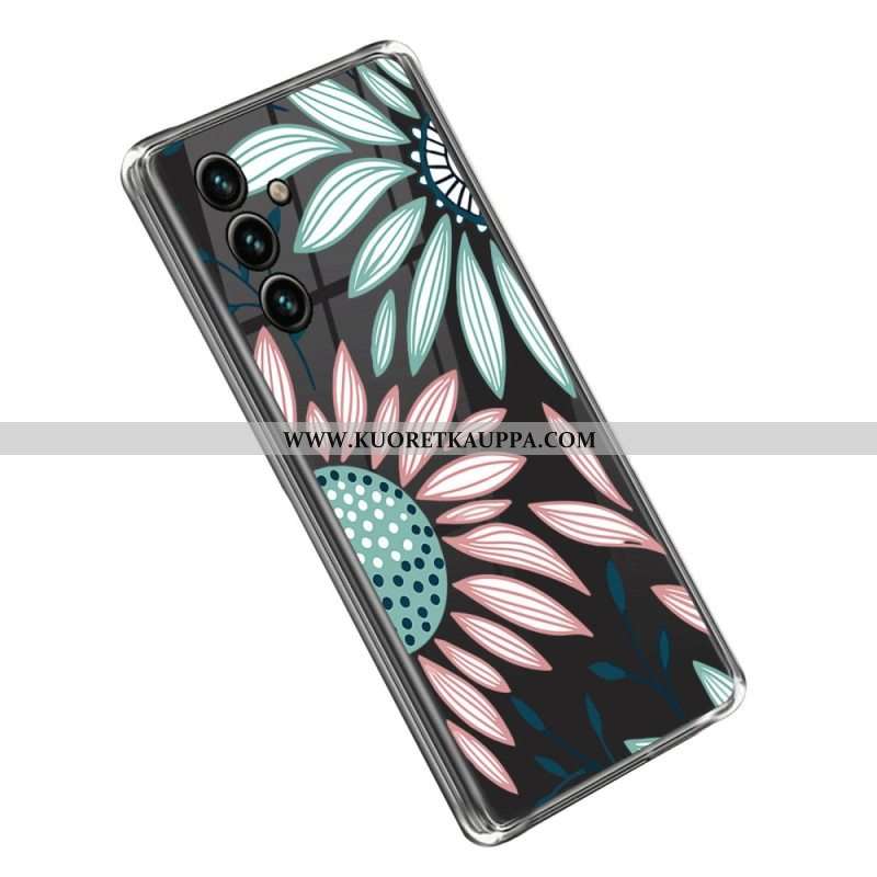 Kuori Samsung Galaxy A14 / A14 5G Saumaton Kukka