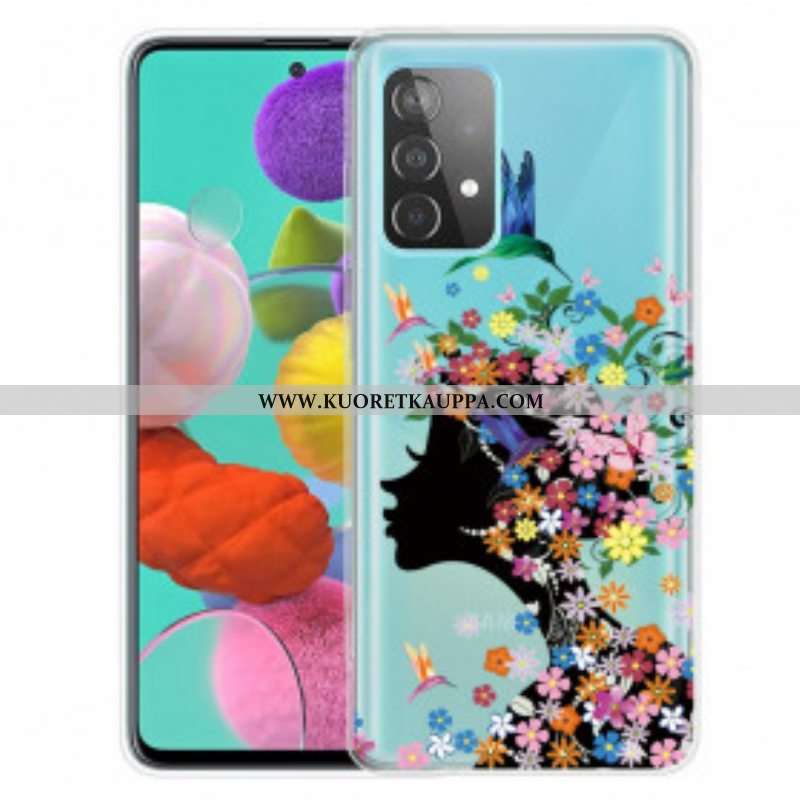 Kuori Samsung Galaxy A52 4G / A52 5G / A52s 5G Kaunis Kukkapää