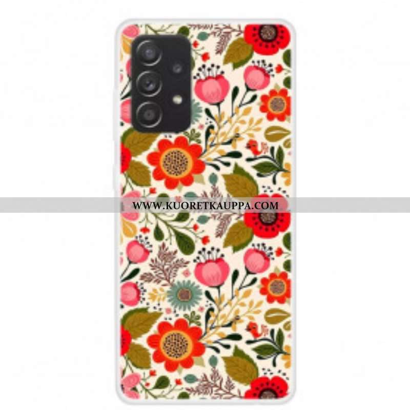 Kuori Samsung Galaxy A52 4G / A52 5G / A52s 5G Koiranputkea