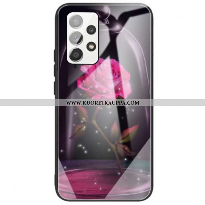Kuori Samsung Galaxy A53 5G Magic Pink Tempered Glass