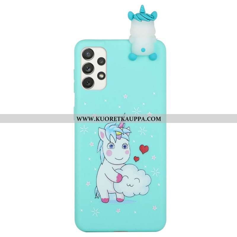 Kuori Samsung Galaxy A53 5G Unicorn Fun 3d