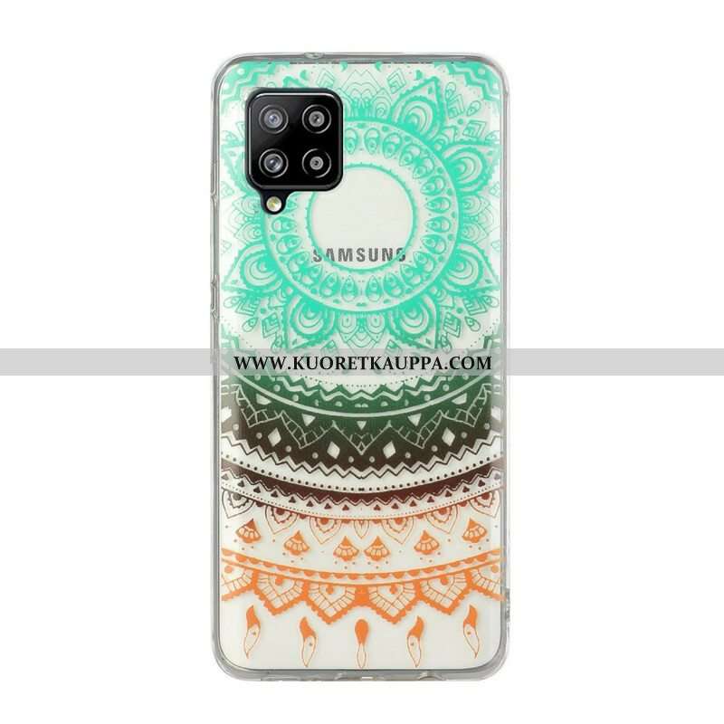 Kuori Samsung Galaxy M12 / A12 Saumattomat Kukat Mandala