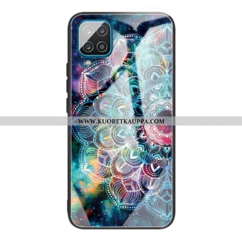 Kuori Samsung Galaxy M32 Mandala Karkaistu Lasi