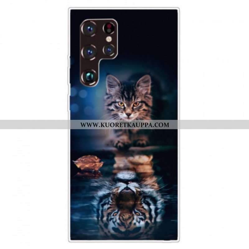 Kuori Samsung Galaxy S22 Ultra 5G Kissan Heijastus