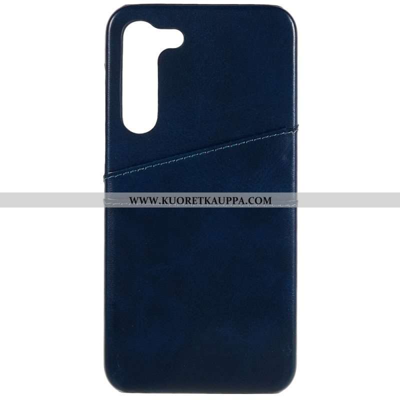 Kuori Samsung Galaxy S23 5G Kaksi Korttikoteloa