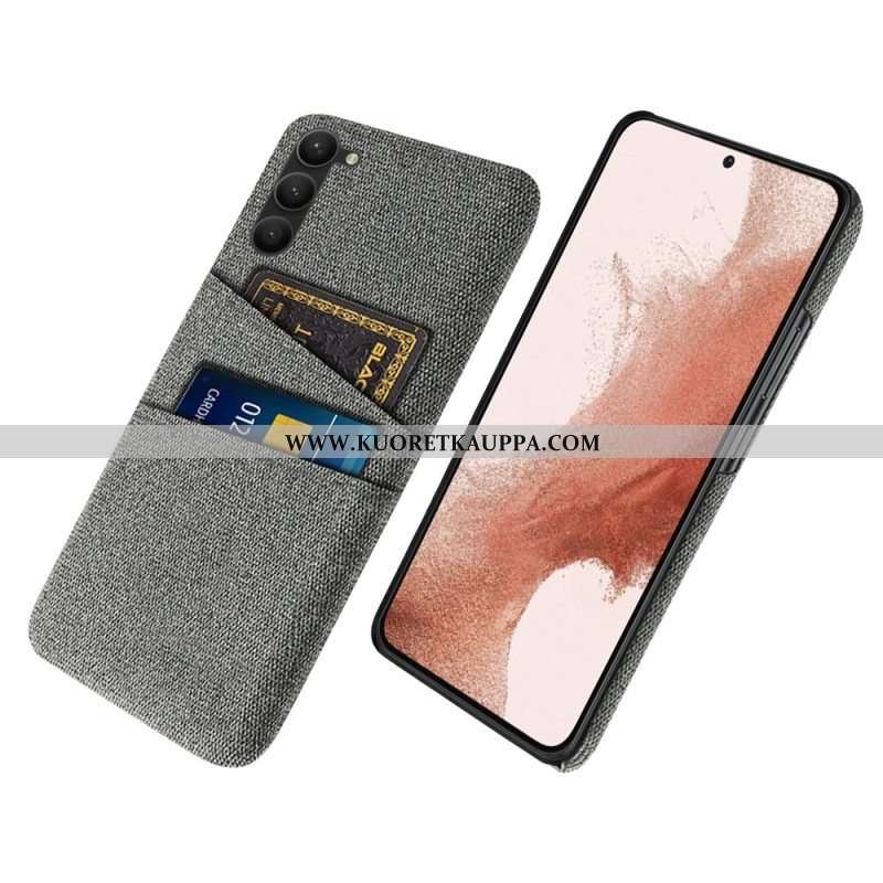 Kuori Samsung Galaxy S23 5G Korttipidikkeen Kangas
