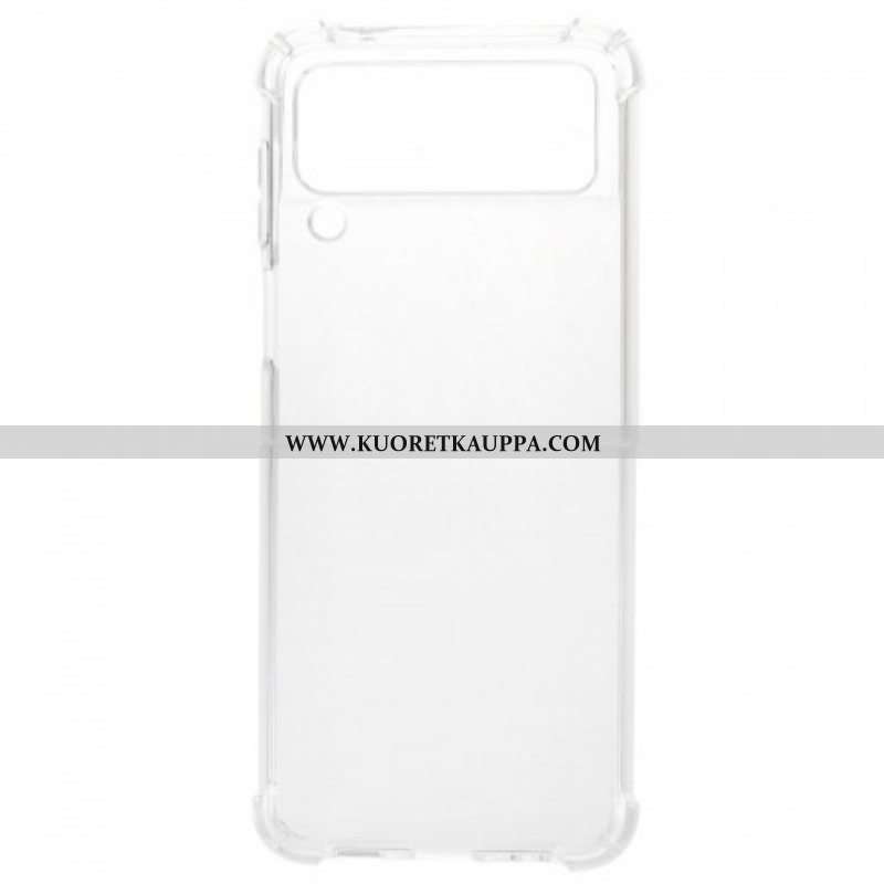 Kuori Samsung Galaxy Z Flip 3 5G Kotelot Flip Saumattomat Vahvistetut Kulmat