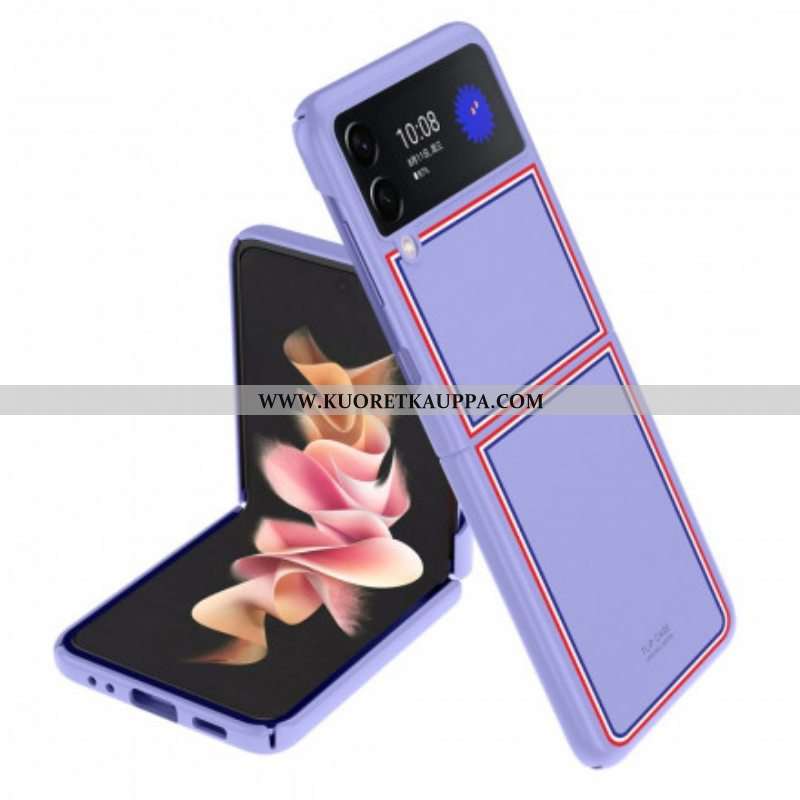 Kuori Samsung Galaxy Z Flip 3 5G Kotelot Flip Tricolor