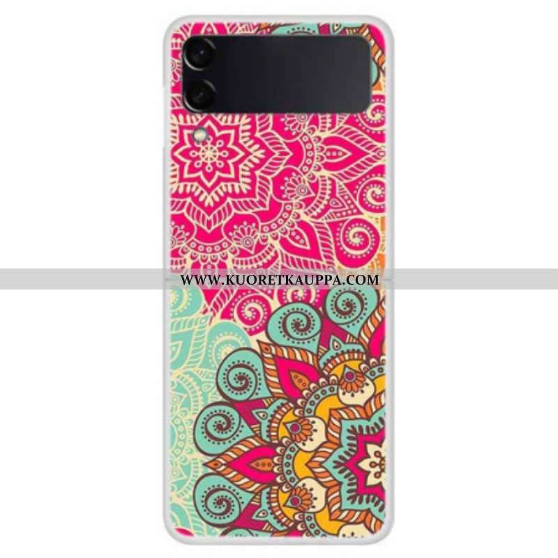 Kuori Samsung Galaxy Z Flip 4 Kotelot Flip Mandala Trend