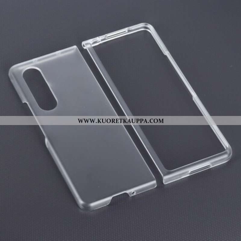 Kuori Samsung Galaxy Z Fold 3 5G Matta Kirkas Muovi