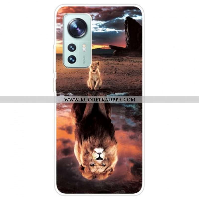 Kuori Xiaomi 12 Pro Cub Dream Silikoni