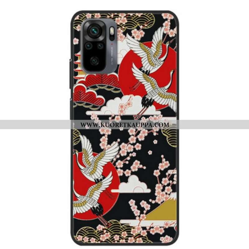 Kuori Xiaomi Redmi Note 10 / 10S Four Cranes